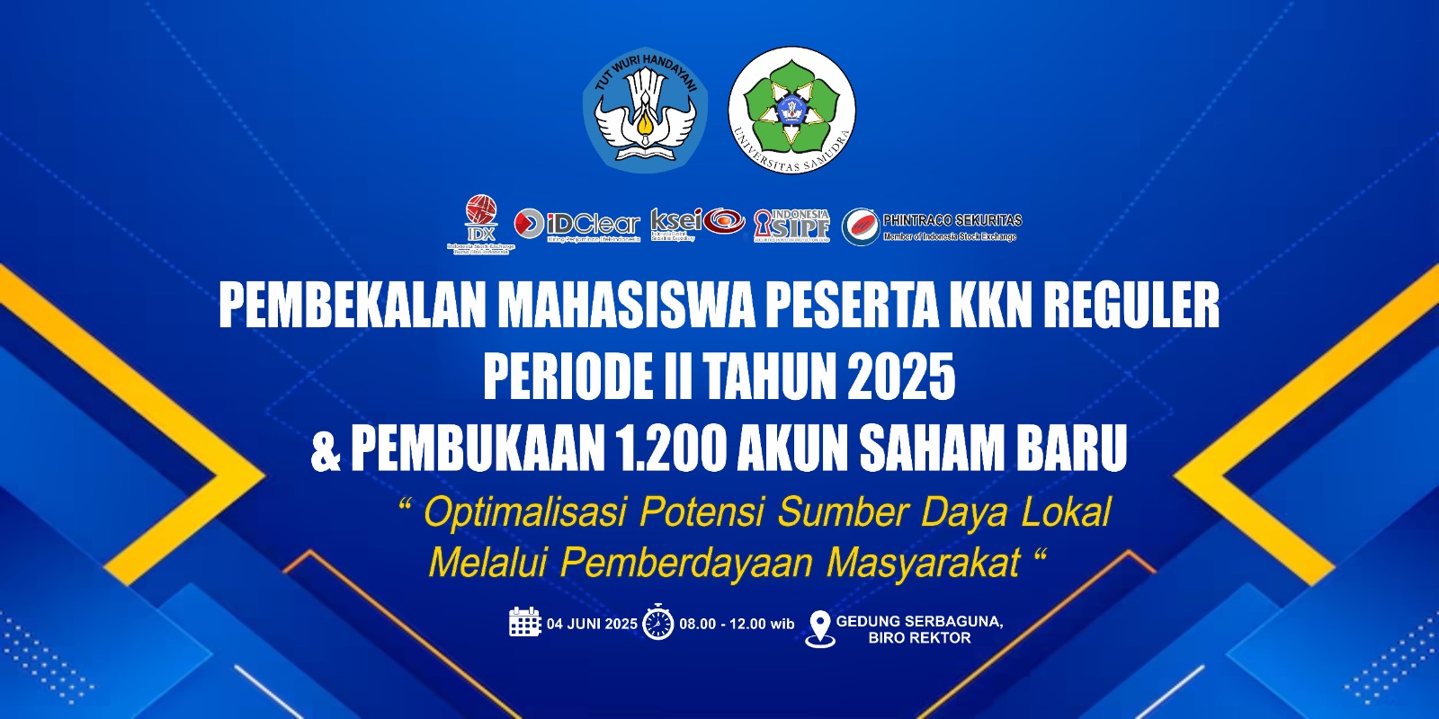 Universitas Samudra Gelar Pembekalan KKN Periode II Tahun 2025