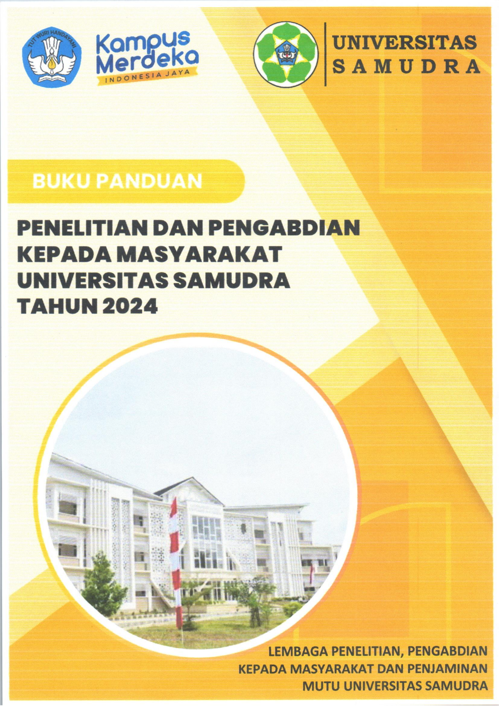 Panduan Penelitian Dan Pengabdian Kepada Masyarakat Universitas Samudra Tahun 2024